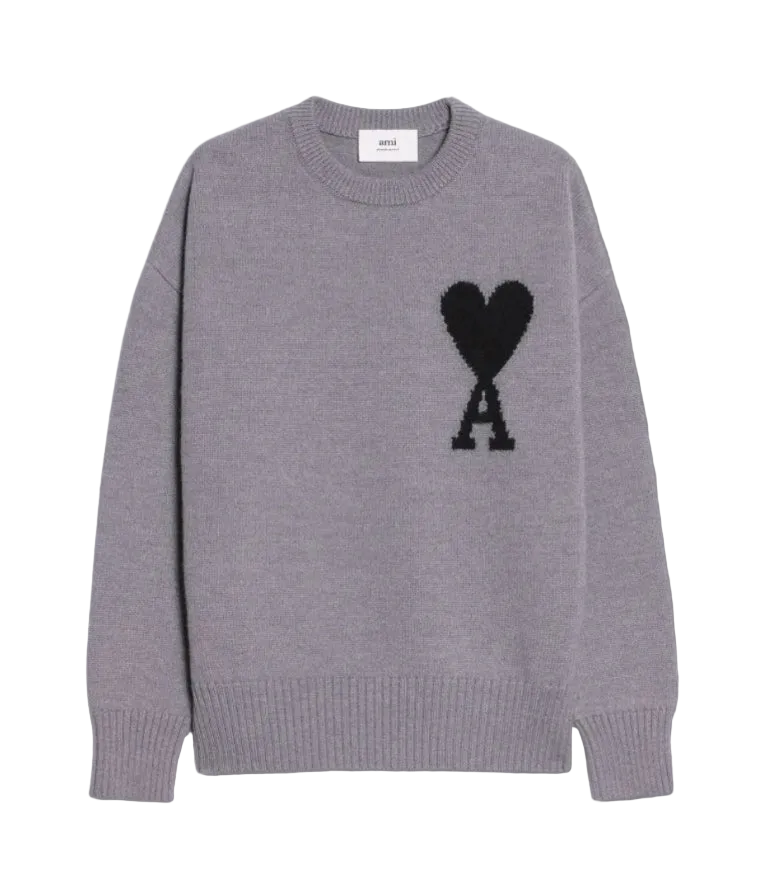 Ami Paris Grey Sweater
