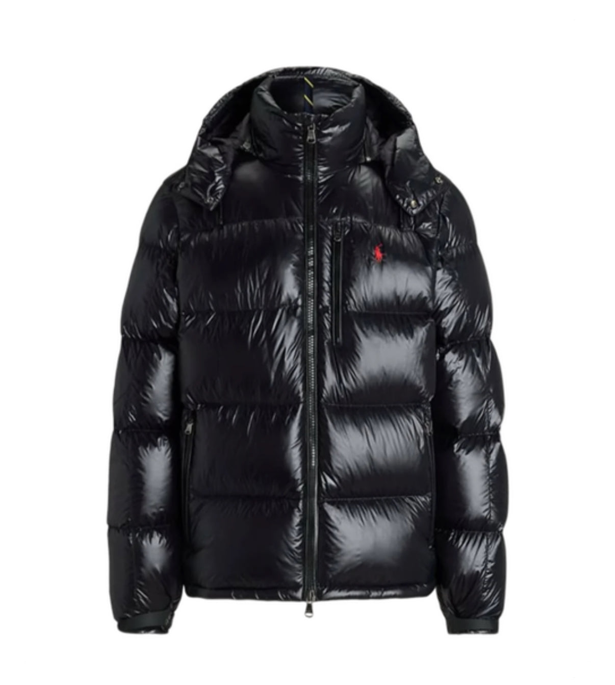 RL Black Puffer Jacket
