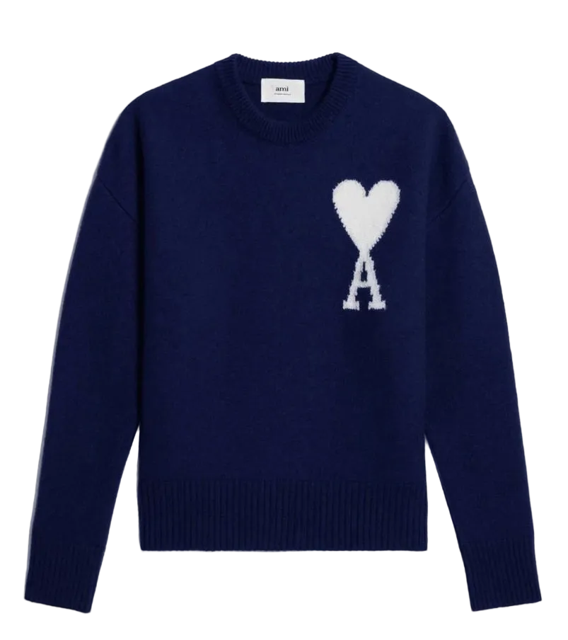 Ami Paris Navy Sweater