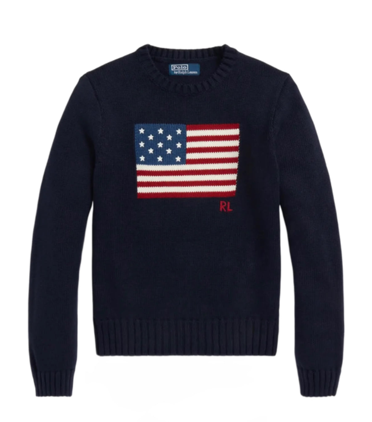 RL Navy Flag Sweatshirt